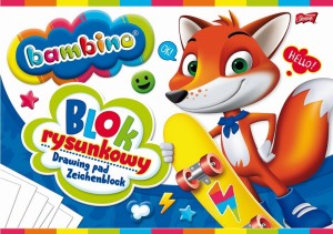 Bambino Blok rysunkowy 20 kartek La VIDA online..jpg
