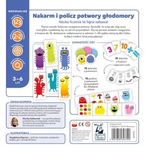 Kapitan Nauka Potwory Głodomory. Gra na liczenie