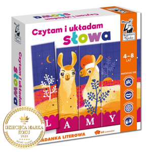 Kapitan Nauka Czytam i układam słowa. Zestaw LAMY