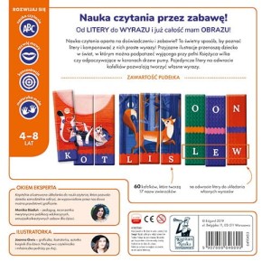 Kapitan Nauka Czytam i układam słowa. Zestaw LAMY