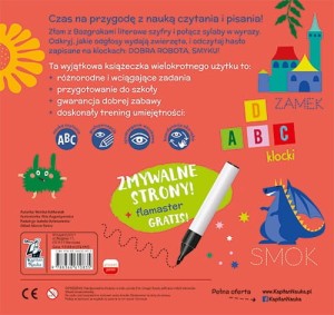 Kapitan Nauka Bazgraki piszą i czytają 3-6 lat