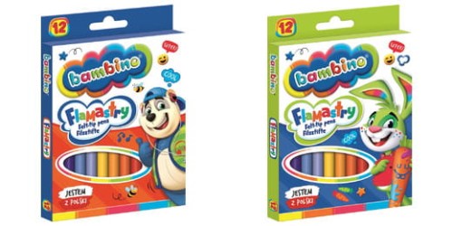 BAMBINO Flamastry 12 kolorów - La VIDA online - TO-FLX-12XX-PRO-STAN-XX.jpg