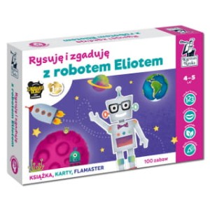 Kapitan Nauka RYSUJĘ I ZGADUJĘ Z ROBOTEM ELIOTEM 4+
