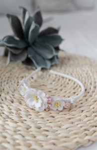 Opaska Flower dla Dziewczynki 3+