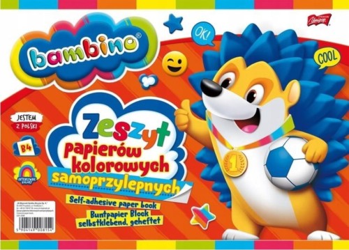Bambino Zeszyt papierów kolorowych samoprz. La VIDA online.jpg