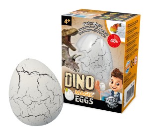 BUKI Magiczne jajko dinozaura 4+