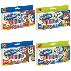 BAMBINO Kredki  24 kolory