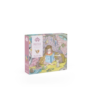 Moulin Roty Puzzle 100 elementów DOMEK NA DRZEWIE