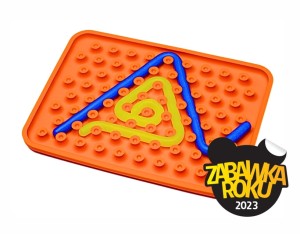 Wiggly Toy Zabawka Sensoryczna Pomarańczowa
