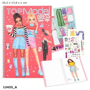 KOLOROWANKA DRESS ME UP TOPMODEL CUTIE STAR