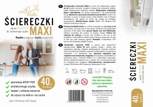 La VIDA ściereczki na rolce MAXI białe - 40szt.jpg