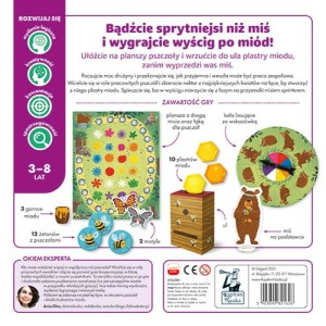 Kapitan Nauka Miś i pszczoły. Gra kooperacyjna