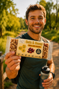Bee La VIDA zdrowy baton Oats & Honey daktyle i miód 40g bez dodatku cukru