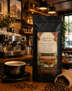 La VIDA Golden Origin Kawa Ziarnista Premium 100% Arabica 500g