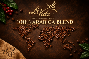 La VIDA Golden Origin Kawa Ziarnista Premium 100% Arabica 500g