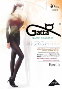 GATTA ROSALIA 40 - Rajstopy damskie Mikrofibra 40 DEN
